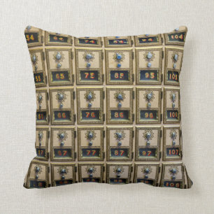 Post Office Combination Lock Boxes Cushion