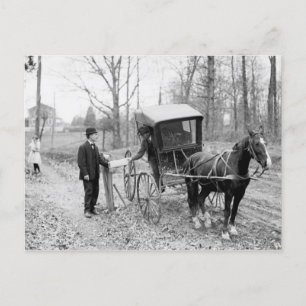 Post Office Department Parcel Post Postcard