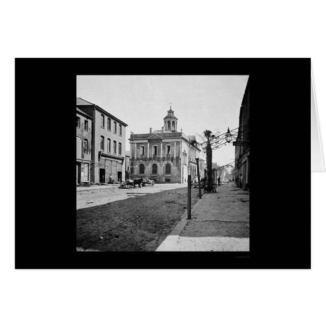 Post Office in Charleston, SC 1865 (Front Horizontal)
