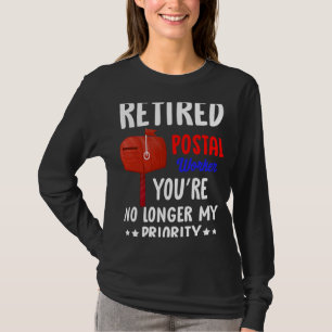 Post Office Retirement Retired Postal Worker T-Shirt