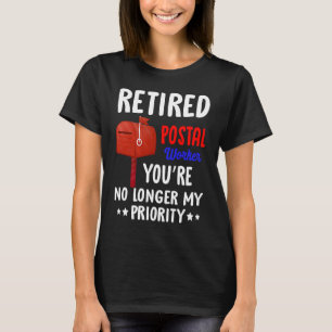Post Office Retirement Retired Postal Worker T-Shirt