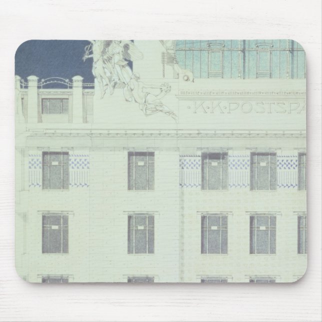Post Office Savings Bank, Vienna Mouse Mat (Front)