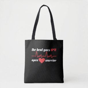 Post Open Heart Surgery Bypass Recovery Get Well Tote Bag