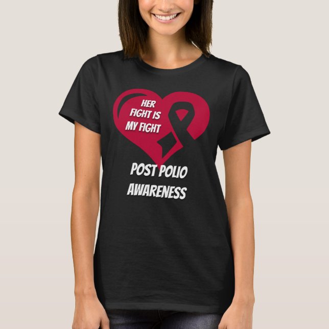 Post Polio Awareness T-Shirt (Front)