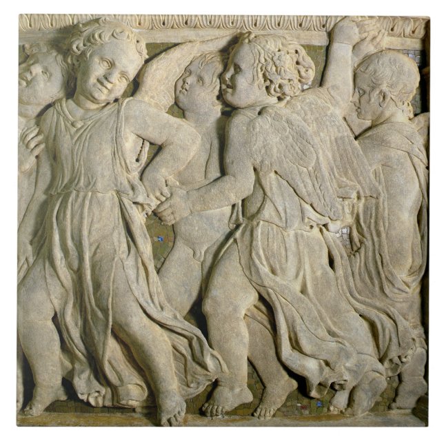 Post-restoration panel No.I from the exterior pulp Tile (Front)