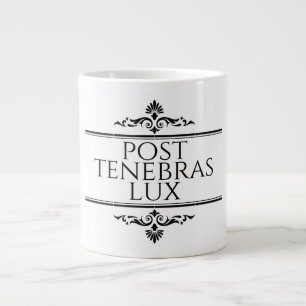 Post Tenebras Lux Large Coffee Mug