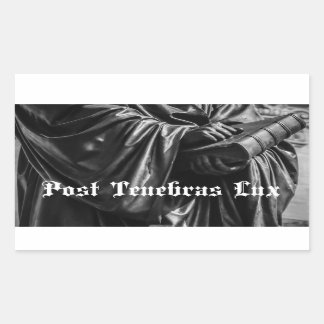 Post Tenebras Lux Sticker