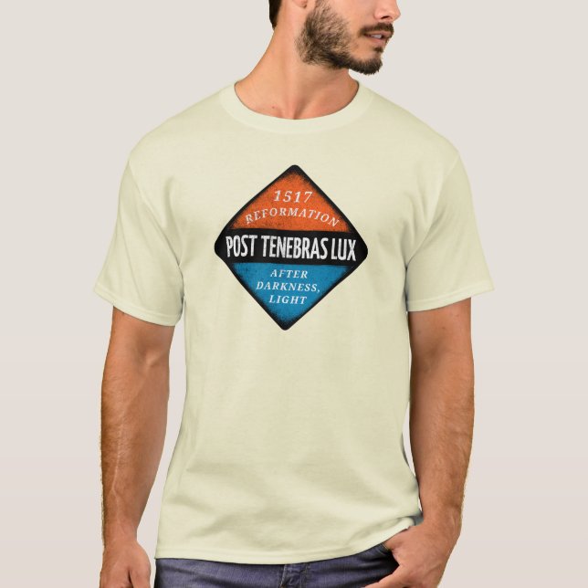 Post Tenebras Lux Vintage  T-Shirt (Front)