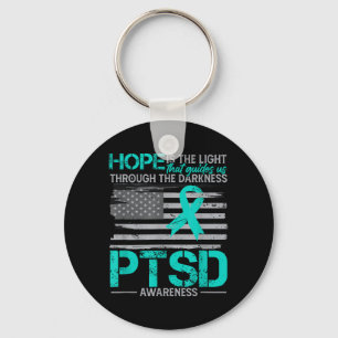 Post Traumatic Stress Disorder PTSD Key Ring