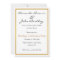 Post Wedding Marriage Celebration Party Invitation
