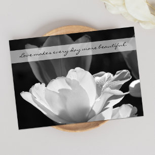 Post Wedding Reception Invitation -- Spring Tulip