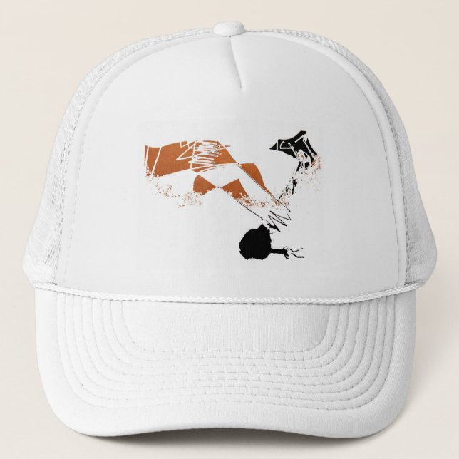 POST WORK TRUCKER HAT (Front)