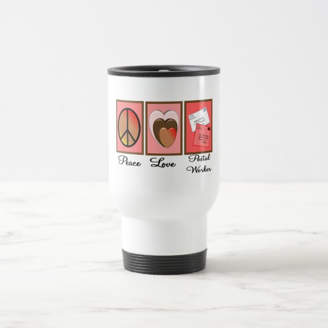 Post Worker Gifts Travel Mug (Center)