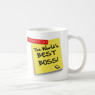 Post WORLD'S BEST BOSS - mug