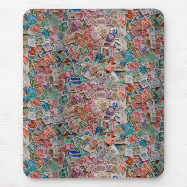 POSTAGE STAMPS MOUSE MAT (Front)
