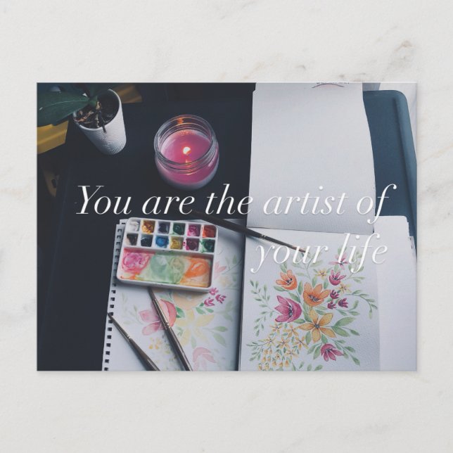 Postal Arte Postcard (Front)