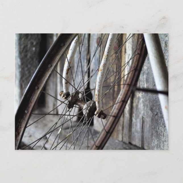 Postal "Bicileta en Vigo de Sanabria" with envelop Postcard (Front)