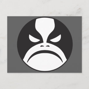 Postal Black Metal Icon Postcard