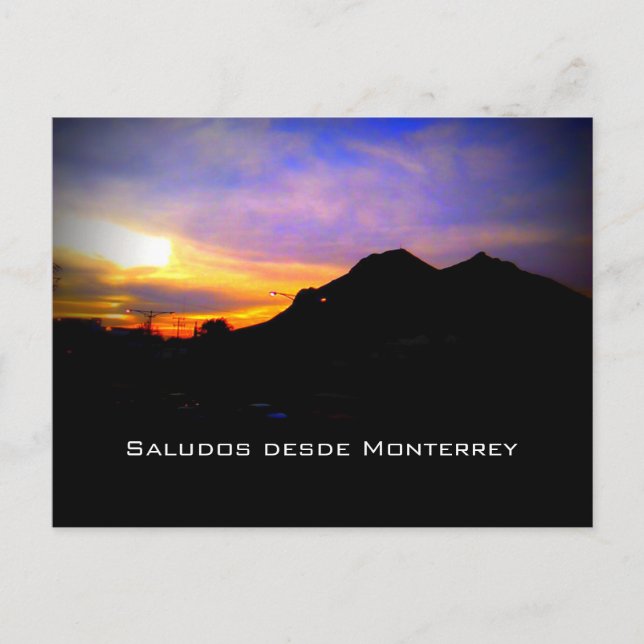 Postal Card Monterrey (Front)