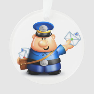 Postal Carrier - Mailman Ornament