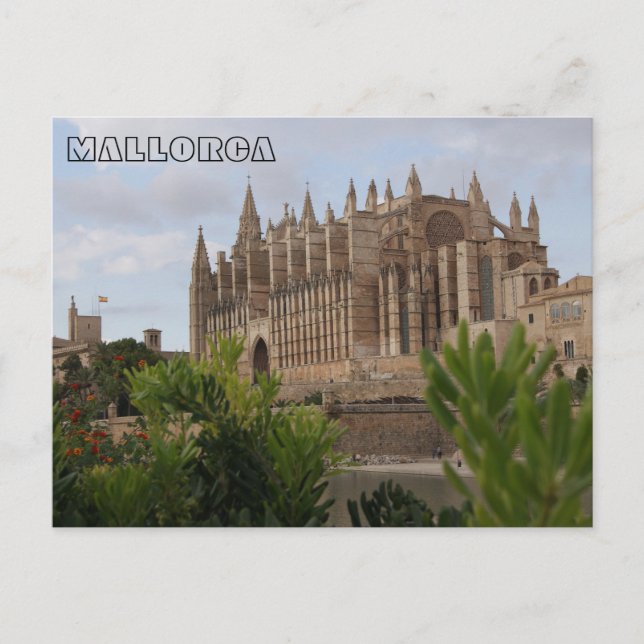 postal de la Catedral de Mallorca - Majorca Postcard (Front)