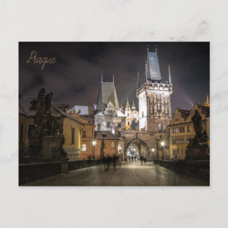 postal de la ciudad de Praga en República Checa Postcard