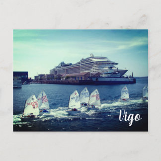 Postal de Vigo Postcard