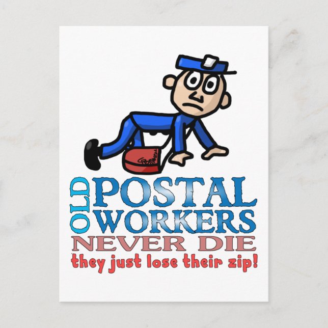 Postal Epitaph Postcard (Front)