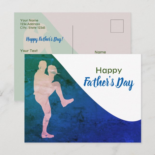 Postal - Feliz Día del Padre Postcard (Front/Back)