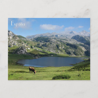 postal Lagos de Covadonga en Asturias, España Postcard