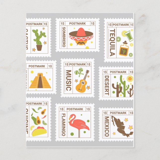 Postal mark set (Front)