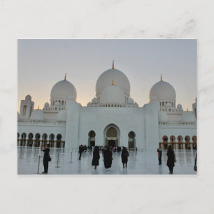 Postal Mezquita Sheikh Zayed, Abu Dabi Postcard