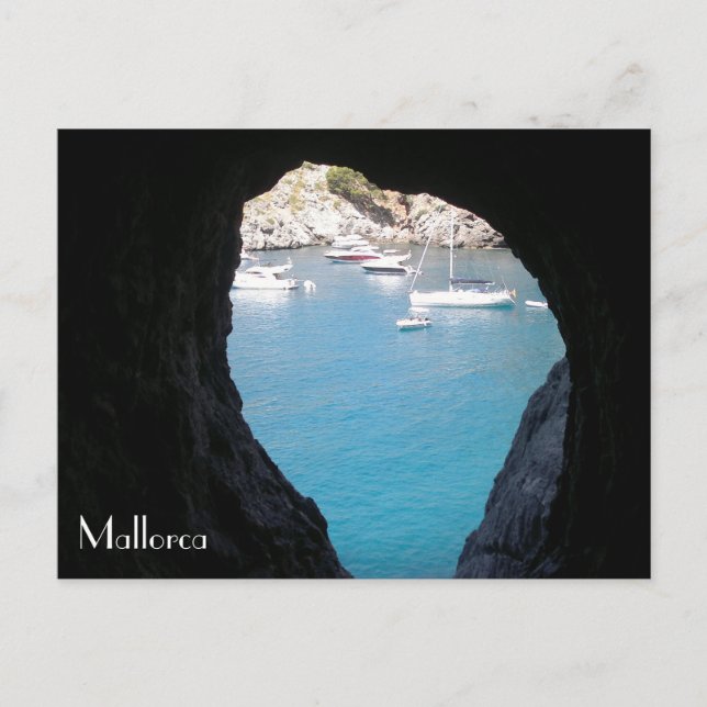 postal mirador de Sa Calobra en Mallorca Postcard (Front)