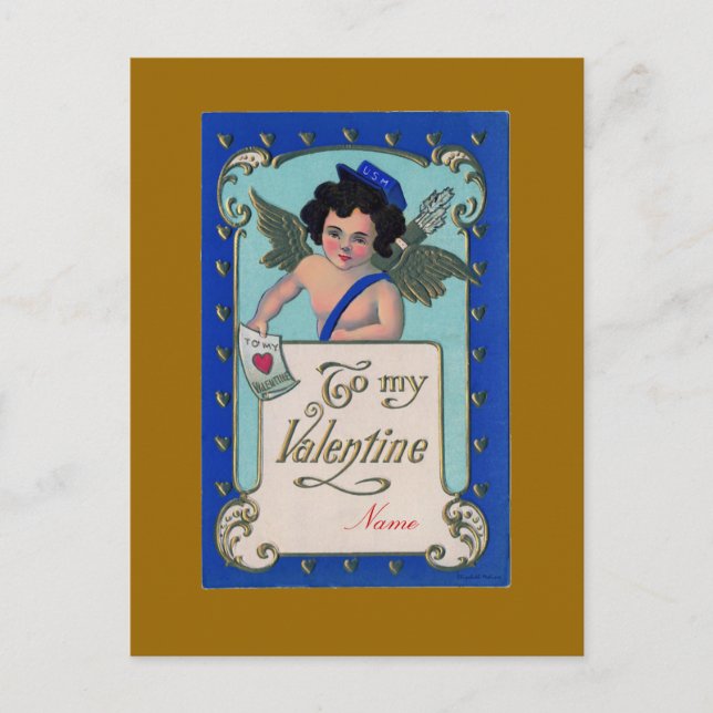 Postal Note CHANGE COLOR ~ Postcard / Invitations (Front)