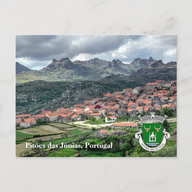 Postal Pitoes das Junias Modelo 2 Postcard (Front)