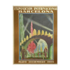 Postal Retrofuturista de la Expo Bcn 1929