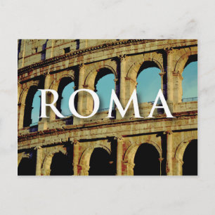 Postal Rome Italy Europe Wanderlust Postcard