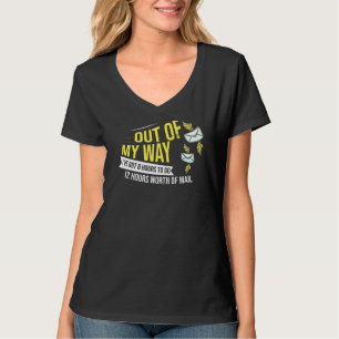 Postal Service Mailman US Postman Worker Premium T-Shirt