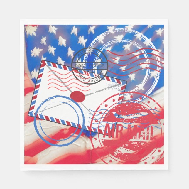 Postal Service Napkin (Front)