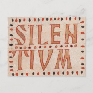 Postal Silentium Postcard