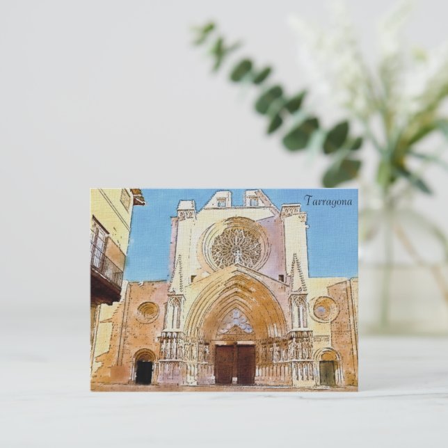 Postal Tarragona Postcard (Standing Front)