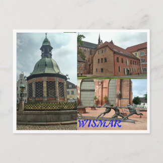 POSTAL WISMAR POSTCARD