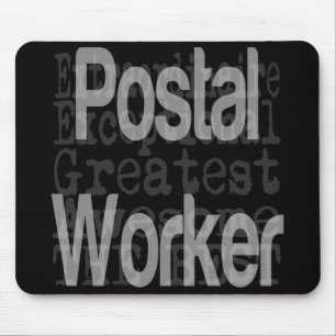 Postal Worker Extraordinaire Mouse Mat
