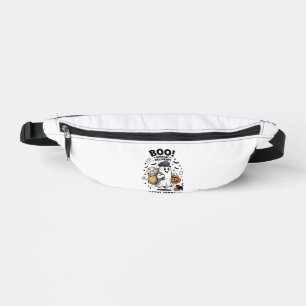 Postal Worker Ghost Mode Halloween Delivery Design Bum Bags