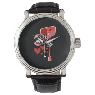 Postal worker heart - love postal worker mail watch