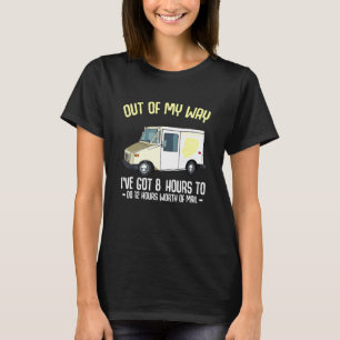 Postal Worker Mail Carrier Postman Delivery Post O T-Shirt