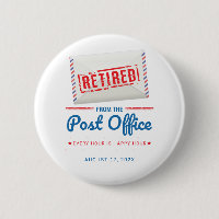 Postal Worker Mail Carrier Retirement Custom Swag