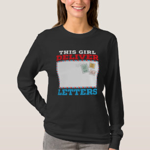 Postal Worker Mail Lady Delivery Shipment Mail Esc T-Shirt