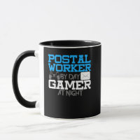 Postal Worker Mailman Mail Carrier Gamer Gaming