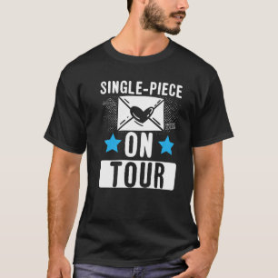 Postal Worker Mailman Single Piece On Tour T-Shirt